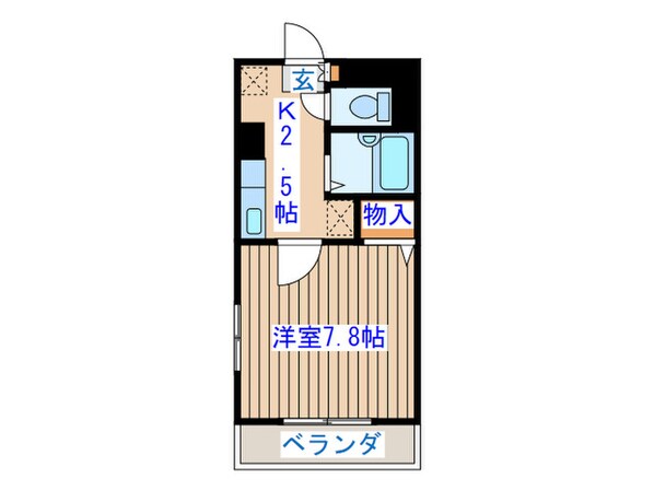 正栄ビル西公園の物件間取画像